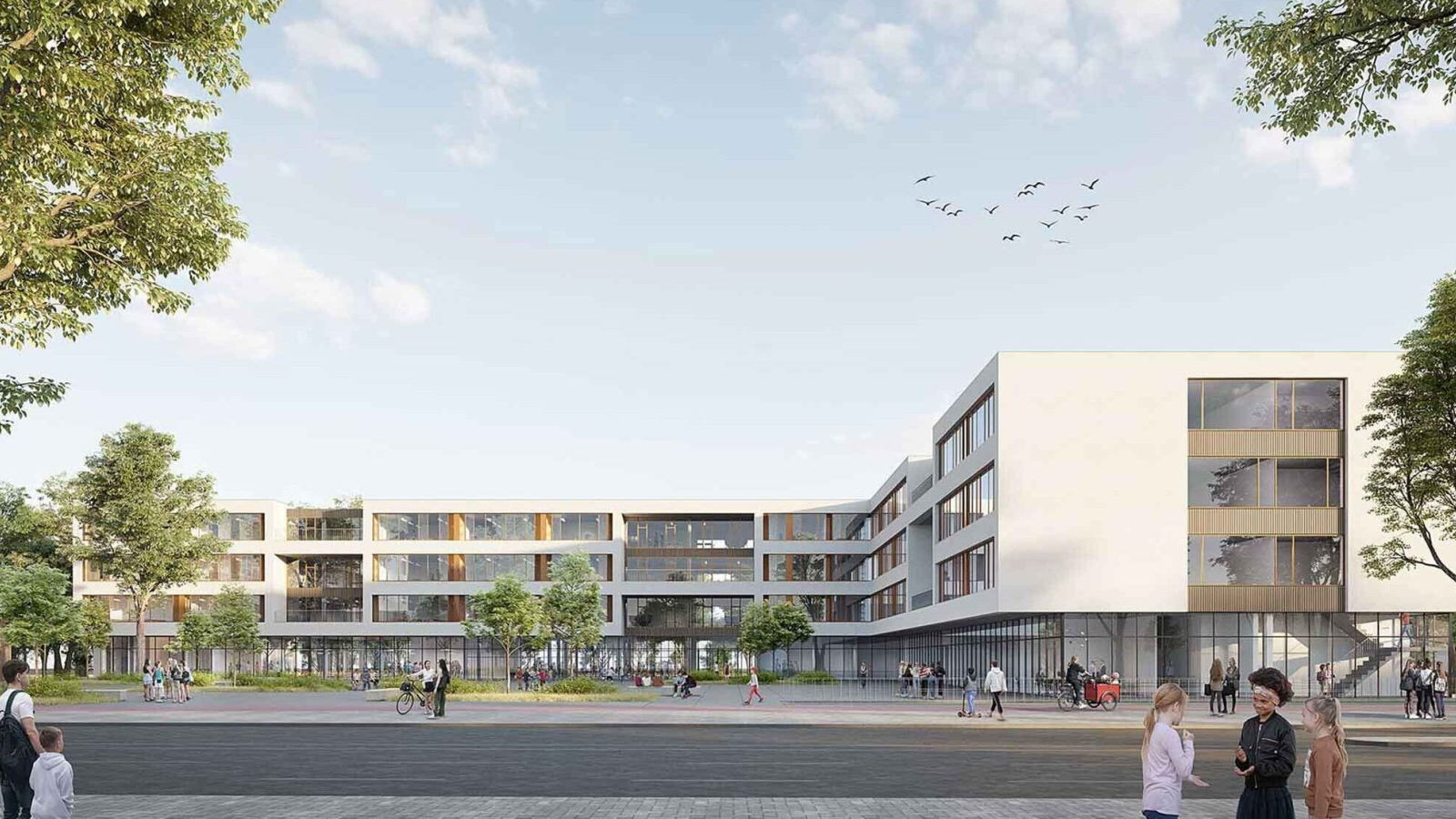 Neubau Schule IGS Mitte, Frankfurt am Main